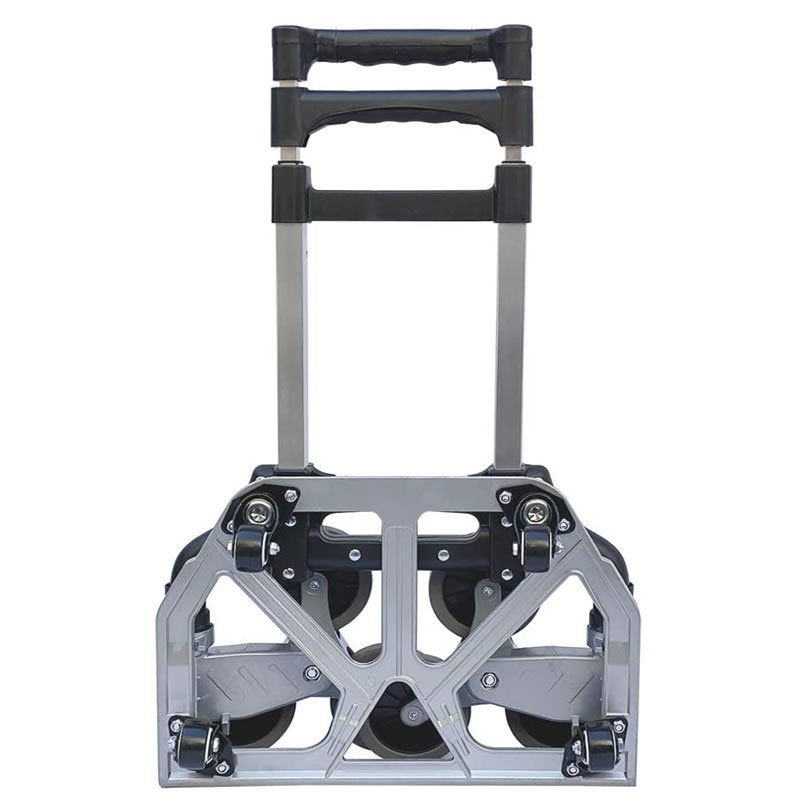 Folding with Stair Climbing Wheels and Swivel Wheels Hand Truck